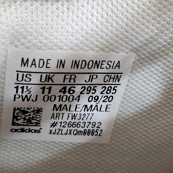 adidas Grand Court Cloud White Men's Size 11.5 Traditional 3 Stripe Cloudfoam - Picture 11 of 11